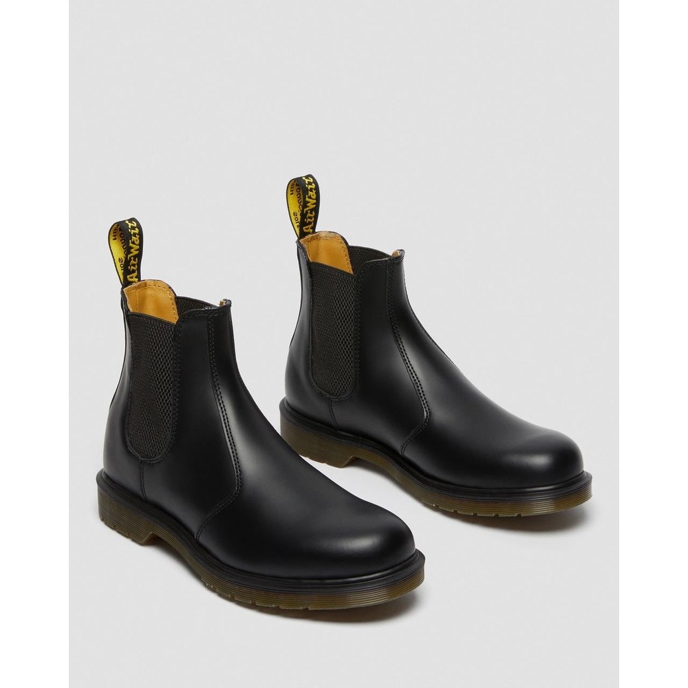 Dr. Martens 2976 Smooth Leather Chelsea Boots Black Mens 6 Womens 7 11853001